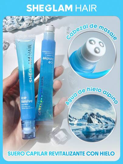SHEGLAM HAIR Suero revitalizante para el cuero cabelludo, rollo refrescante de agua , rollo de suero para masaje capilar, suaviza e hidrata el cuero cabelludo, fortalece las raíces, fortalece la barrera cutánea, reduce el vello, sin enjuague, nutrición diaria de rápida absorción, cuidado suave para mujeres y hombres. Cumpleaños Regalo Día festivo Rosa Onda Constituir Viajar Escuela Festivales Rosa Presente Chica Encanto cuidado del cabello Día de la Madre Elegante Moda Fiesta rave