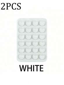 1/2/4/6pcs Silicone Phone Sticky Grip, Non Slip Silicon Adhesive Phone Stand Sticky Phone Case Mount Hands-Free Phone Accessories Holder For Selfies And Videos,Multifunctional Phone Accessory ,Fits All Models Pcs Silicone Single-Sided Suction Cup, Self-Adhesive, Multi-Purpose Phone Suction Cup, Can Be Adsorbed On Walls, Desktops, Glass, Serving As Phone Stand, Tablet Expanded Stand, Suitable For Car, Leisure, Office - Multicolor - View 23