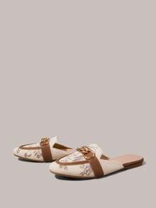 Styleloop Zapatos planos para mujer, atuendo de estilo bohemio para festival de música country y fiesta - Marrón - Ver 3