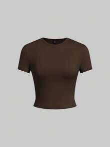 SHEIN EZwear 5件/套 女士基础款纯色无袖修身T恤 - 彩色 - 查看 13