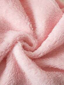 Genkimix Kids Young Girl' Cute Peter Pan Collar Ribbed Fluffy Crew Neck Pullover Sweatshirt, White, Casual Wear For Autumn/Winter - Multicolor - View 4