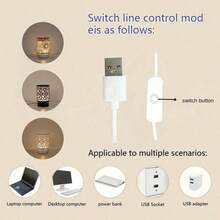 1 Stück moderne kreative LED Schreibtischlampe, USB betrieben - perfekt für Schlafzimmer, Wohnzimmer, Büro Dekoration | Augen-schonende Beleuchtung | Ideales Geschenk für Geburtstag und Feiertage