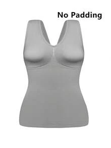 SHAPORA Women's Plus Size 2025 Bestselling Comfortable High Cost-Effective Fashion Portable Shaping Top, 1pc