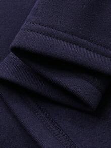 DAZY Robe mi-longue avec décoration de nœud pour femmes, automne/hiver