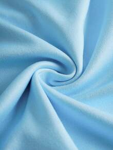 Nick 90s | SHEIN Baby Boy Cartoon Nick Dinosaur Print Cute Casual Comfortable Blue Long Sleeve T-Shirt And Pants Tight Fit Pajama Set - Blue - View 5