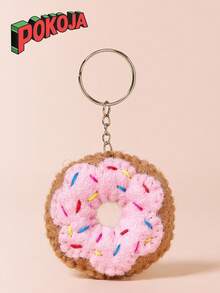 Cute Felt Keychain Set, Adorable Animal Bag Charms Car Accessories Decor For Women Girls - Multicolor - View 6