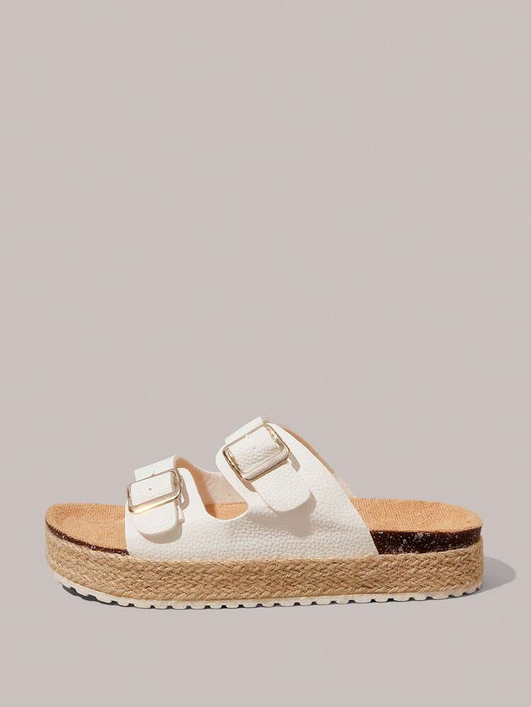 Women's Woven Rope Platform Wedge Sandals, Boho Style Vacation Outfit, Retro American Western Music Festival Party Thick Bottom Shoes, Vacation Outfit, Vacation Outfits Travel Essentials