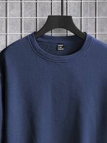 Manfinity Homme 宽松男士拼接细节卫衣和抽绳腰带运动裤套装