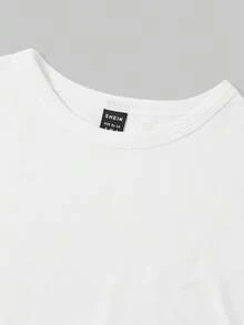 SHEIN EZwear 5件/套 女士基础款纯色无袖修身T恤 - 彩色 - 查看 11