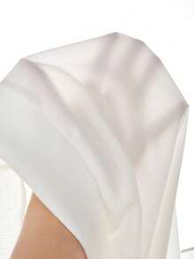 SHEIN ChillGRL 2 件套休闲学院风少女 V 领落肩短袖上衣和阔腿长裤 - 彩色 - 查看 7