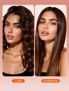 JMMO 直发器，注入摩洛哥坚果油和角蛋白的陶瓷直发器，减少毛躁，令秀发亮泽顺滑，造型工具 - 美规插头 - 美規A型插(110-127V) - 查看 3