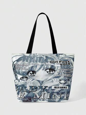 Grunge Punk Women Tote Bags