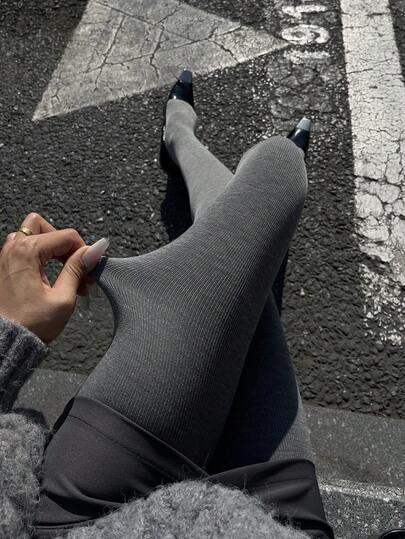 DAZY Women's Thick Thermal Lined Leggings, Versatile & Slimming