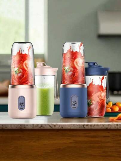 Portable Blender Mini 14oz For Juices & Smoothies Fusion Blender, USB Rechargeable, Drop-Resistant And Wear-Resistant. Fit For Travel And Outdoor Activities