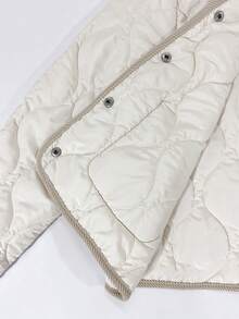 Franclia 女士简约通勤羽绒服，翻领，秋冬款