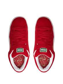 Puma Suede XL Womens Sneakers For All Time Red 395205 - Bordeaux/White - View 2