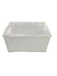 1pc Shelf Large Storage Basket | Sturdy Fabric Wardrobe Storage Box For Organizing Transparent Windows | Foldable Home Storage With Lid, Beige/Gray Decor, Room Decor, Decorations, Decorations, Decor, Storage, Organizer Dress Pants Shoes Jeans Boots Skirt - Multicolor - View 26