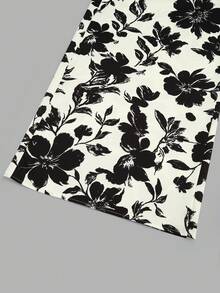 Linhara Quần ống rộng cạp cao in hoa cỡ lớn, kiểu dáng tối giản cho mặc hàng ngày, trang phục mùa xuân Valentine cho nữ, quần áo đơn giản dễ thương cho ngày lễ tình nhân, trang phục lễ hội, quần palazzo thanh lịch cho nữ. - Nhiều màu - Xem 7