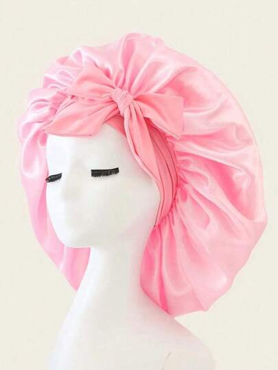1/2 Pieces Luxury Satin Silk Sleep Cap - Adjustable For A Comfortable Fit, With Drawstring - Unisex Nighttime Hair Care