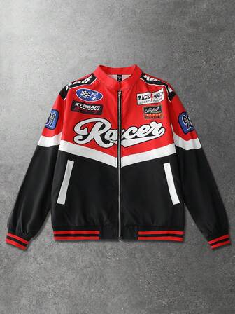 Street Life Men's Racing Element Jacket, Suitable For Autumn/Winter