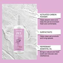 1Pc/2pcs Pet Odor Eliminator & Freshener Spray, Cats & Dogs Deodorizing & Air Freshening Care Mist - Multicolor - View 8