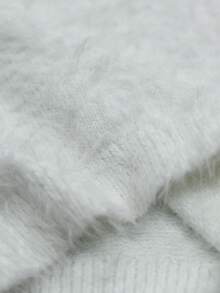 Lumivelle 女士柔软舒适貂皮直筒毛衣裤