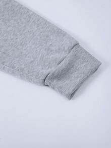 Manfinity Dauomo 男士休闲宽松拉链连帽衫，秋冬季