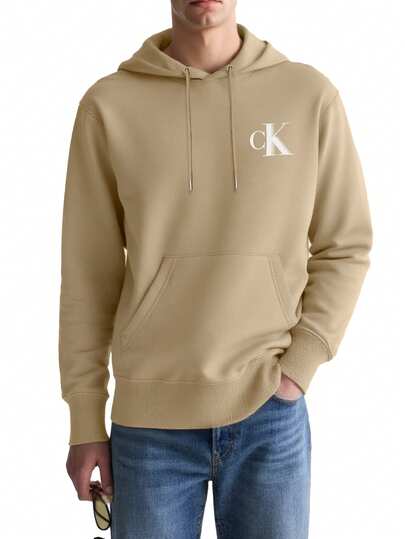Calvin Klein Men's Hoodies Brown