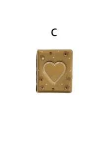 1本超可爱迷你爱心相册，8页单框设计。硬壳材质能更好地保护照片。可用于存放旅行照片、婚礼照片，以及记录宝宝的成长历程。纪念相册是节日生日礼物的理想之选，创意十足，个性化设计，小巧便携。 - 彩色 - 查看 5