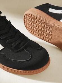 CUCCOO EASI 女士休闲百搭简约通勤鞋 - 黑色 - 查看 5