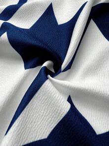 Maweii Áo khoác dài tay màu trơn rộng rãi hở trước gợi cảm cho nữ cỡ lớn - Nhiều màu - Xem 7