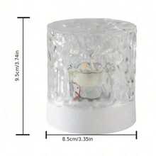 1 buah Lampu Proyektor Gelombang Laut Cahaya Utara, Lampu Air Api Berputar Gradual 16 Warna, Lampu Malam Gelombang dengan Kontrol Jarak Jauh untuk Kantor, Bar, Restoran, Lampu Proyektor Bawah Air, Lampu Meja Putar, Cahaya Riak Air Ambient - Suasana Cahaya dan Bayangan Kamar Tidur - Lampu Malam Samping Tempat Tidur - Cahaya malam pola air - View 12