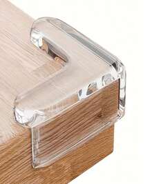 12 قطعة من واقيات الزوايا الشفافة - لاصق عالي القوة، مناسبة للطاولات والأثاث والزجاج والخزائن وما إلى ذلك. - متعدد الألوان - مشاهدة 2