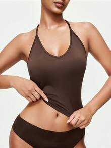 SHAPORA 3件套纯色休闲家居服上衣（女士） - 彩色 - 查看 7