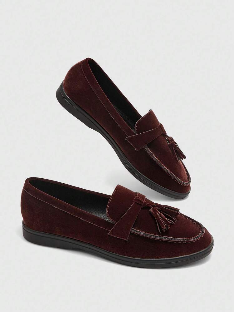 CUCCOO BIZCHIC Women's Casual Slip-On Flat Athletic Sneakers For Christmas Spring Shoes