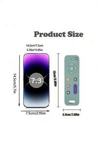 Silicone Teething Remote Control TV Design Soothing Gum Relief Sensory Stimulation Toy For Infants Christmas Stocking Fillers Holiday Gift Ideas Scandinavian Style Must Haves - Multicolor - View 8