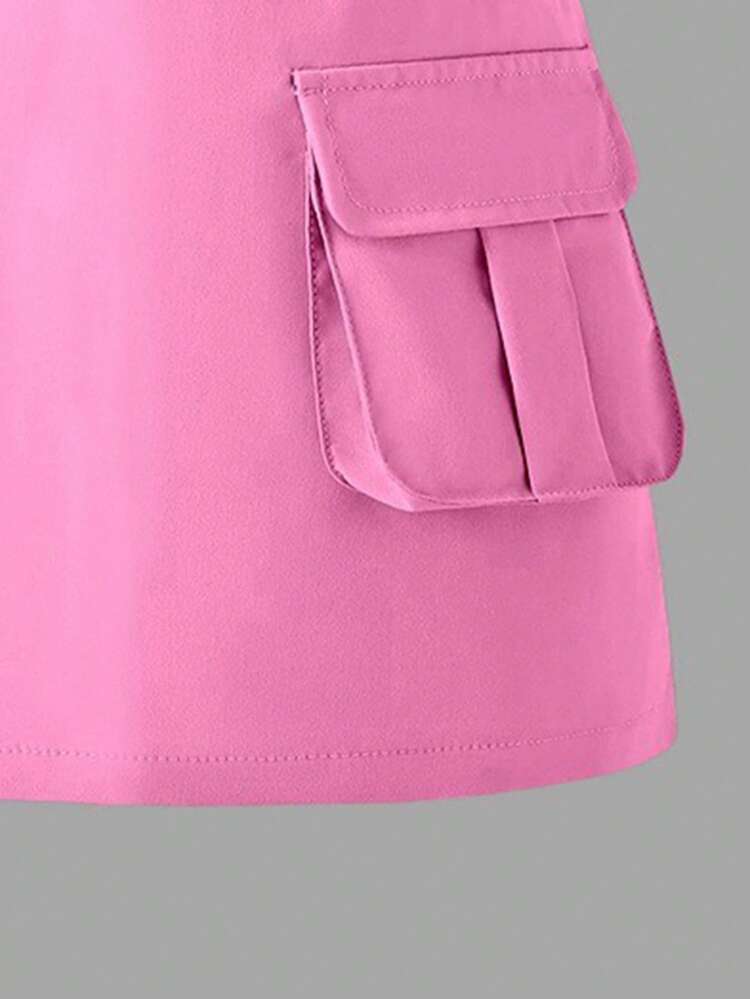 SHEIN Explorewe 2pcs/Set Young Girl Casual Fashionable Cute Star