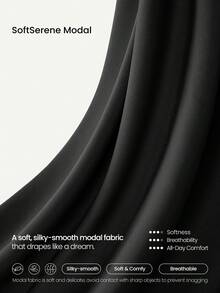 GLOWMODE Modal絲觸感寬鬆休閒長褲