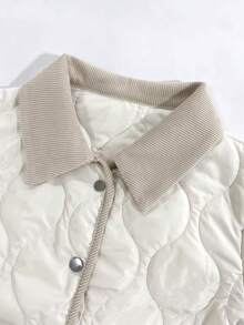 Franclia 女士简约通勤羽绒服，翻领，秋冬款