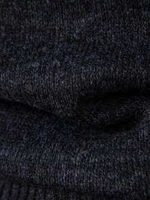 Manfinity Mode Men's Rhombus Pattern Zip-Up Casual Sweater, Autumn/Winter Cardigan For Knitted Cardigans, Long Sleeve Top - Dark Grey - View 5