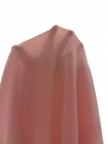 Glamine Đầm ôm sát cổ xếp ly thanh lịch mùa thu dành cho nữ - Hồng - Xem 6