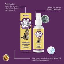 1 pieza/2 piezas Spray protector contra arañazos de gato de 100ml, fórmula suave, cómoda para gatos, buena para el comportamiento de los gatos y protege los muebles. - Multicolor - Ver 9