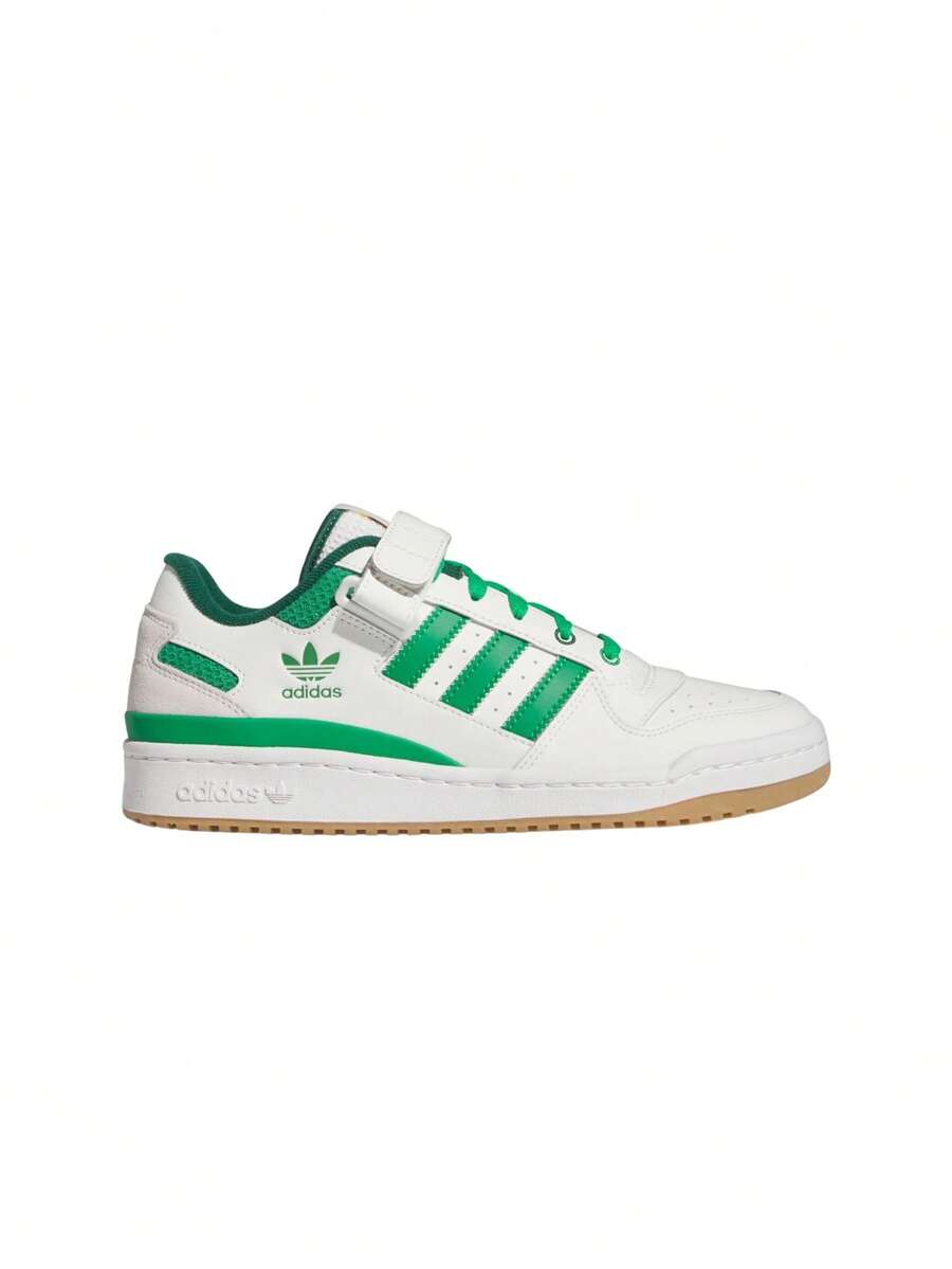 Adidas Forum Low Men Shoes Cloud White / Green / Gum IE7175 - Cloud white/Green/Gum3 - 查看 1
