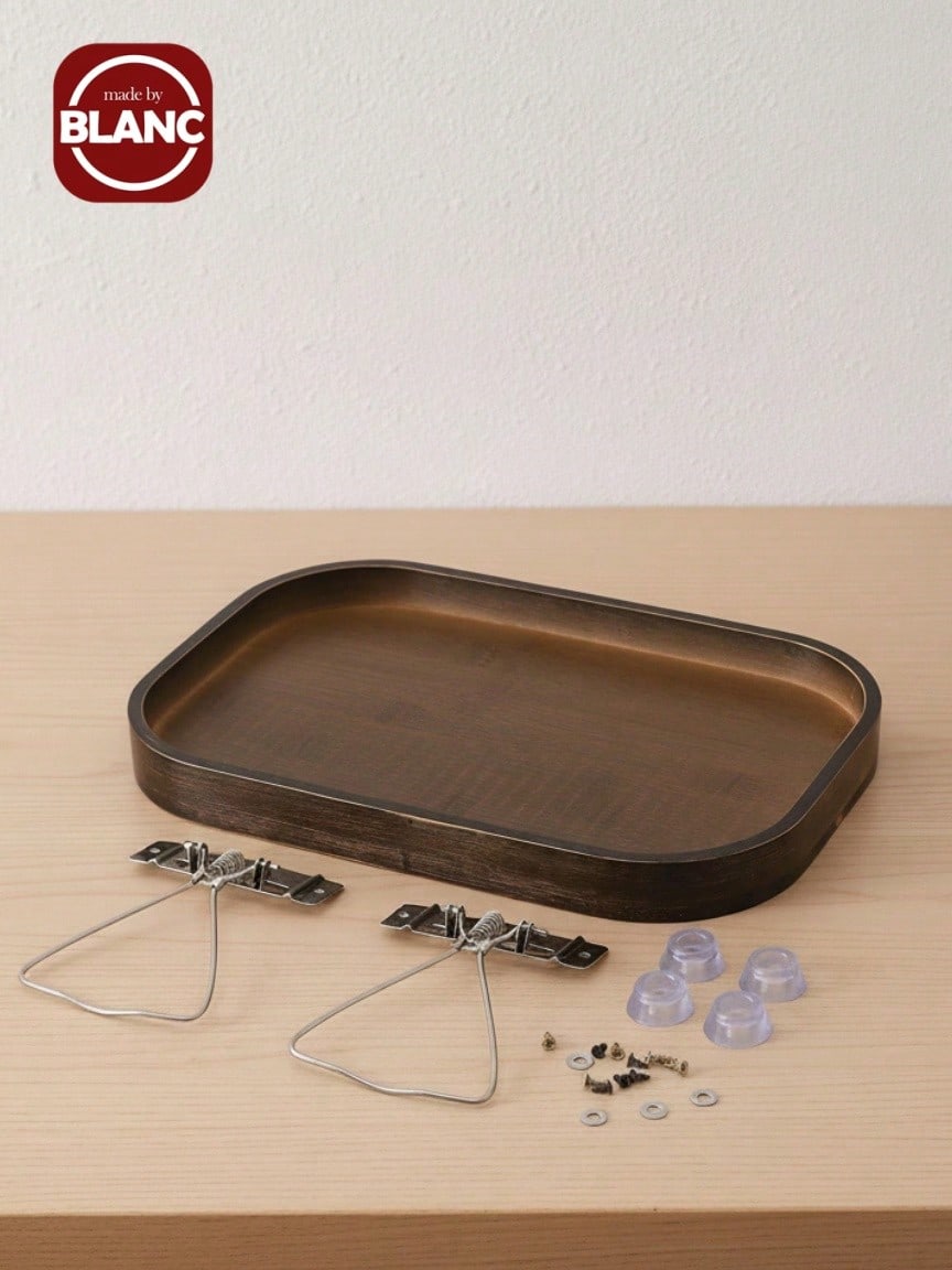 Madebyblanc صينية تخزين متعددة الأغراض من البامبو...