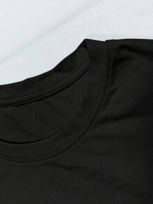 Glimmora 男士街头时尚印花无袖背心 - 黑色 - 查看 5