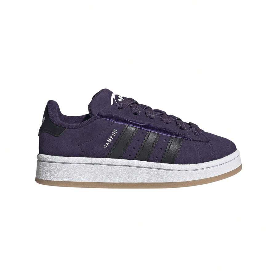 Adidas Campus 00s 儿童运动鞋 Aurora Plum / Core Black / Cloud White JR7422 - 極光梅/核心黑/雲白 - 查看 1