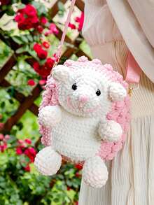 小梦仔手工DIY编织中粗毛线冰棒毛线50克/球,60米/球,适合编织围巾、钩织鞋子、娃娃等。 - 彩色 - 查看 6