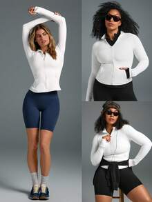 GLOWMODE Chaqueta De Rendimiento Featherfit™ Streamline - Blanco - Ver 10