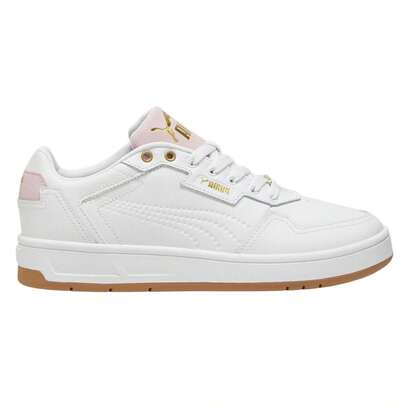 Puma Court Classic Lux Trainers Women's Shoes White 395019
