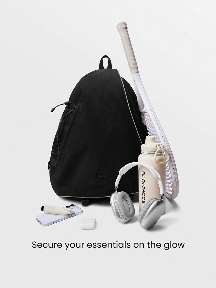 26L Winter Ace Regulowany pasek Wielofunkcyjna wodoodporna torba tenisowa na ramię z kieszeniami na zamek błyskawiczny Do codziennego noszenia na co dzień